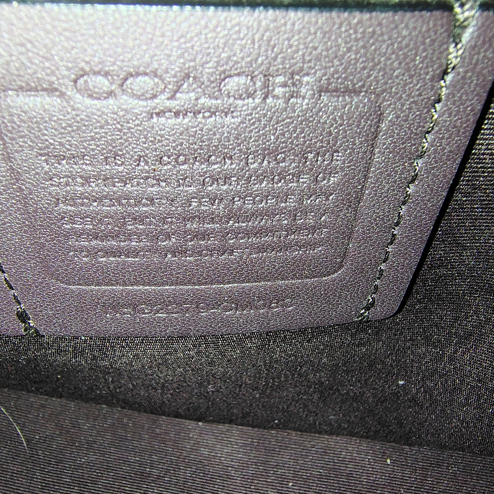 Coach Green Leather Handbag - Picture 2 of 15